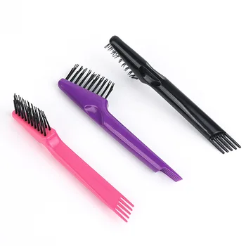 Professional Double Sided Plastic Hair Comb Brush Cleaner Tools Hair Brush Cleaner for Salon