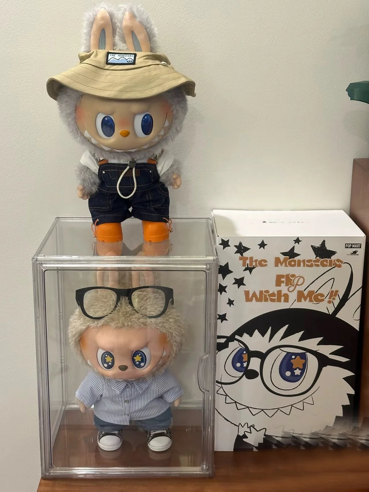 POPMART THE MONSTERS FLIP WITH ME Vinyl plush Labubu