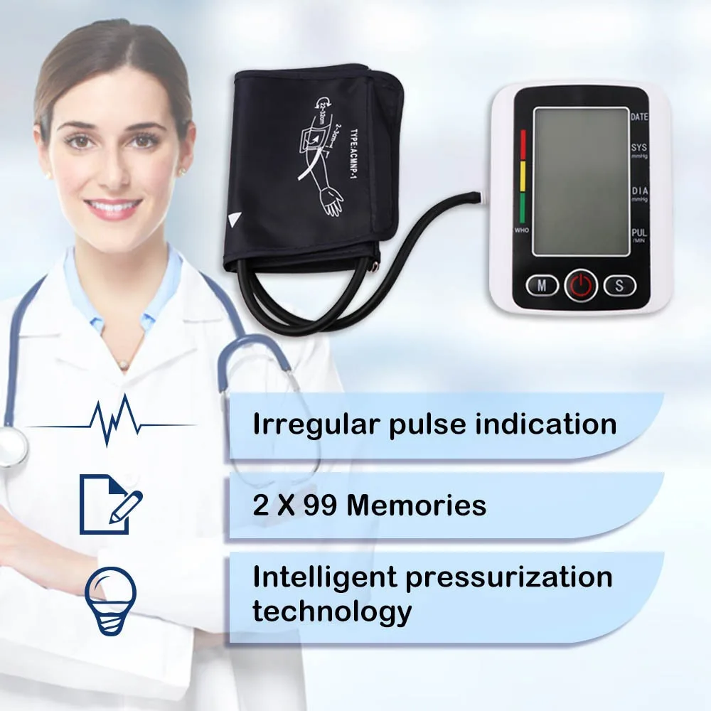 Quick Measure Monitoring Device No Battery High-Precision Intelligent Automatic Arm Monitor Smart ...