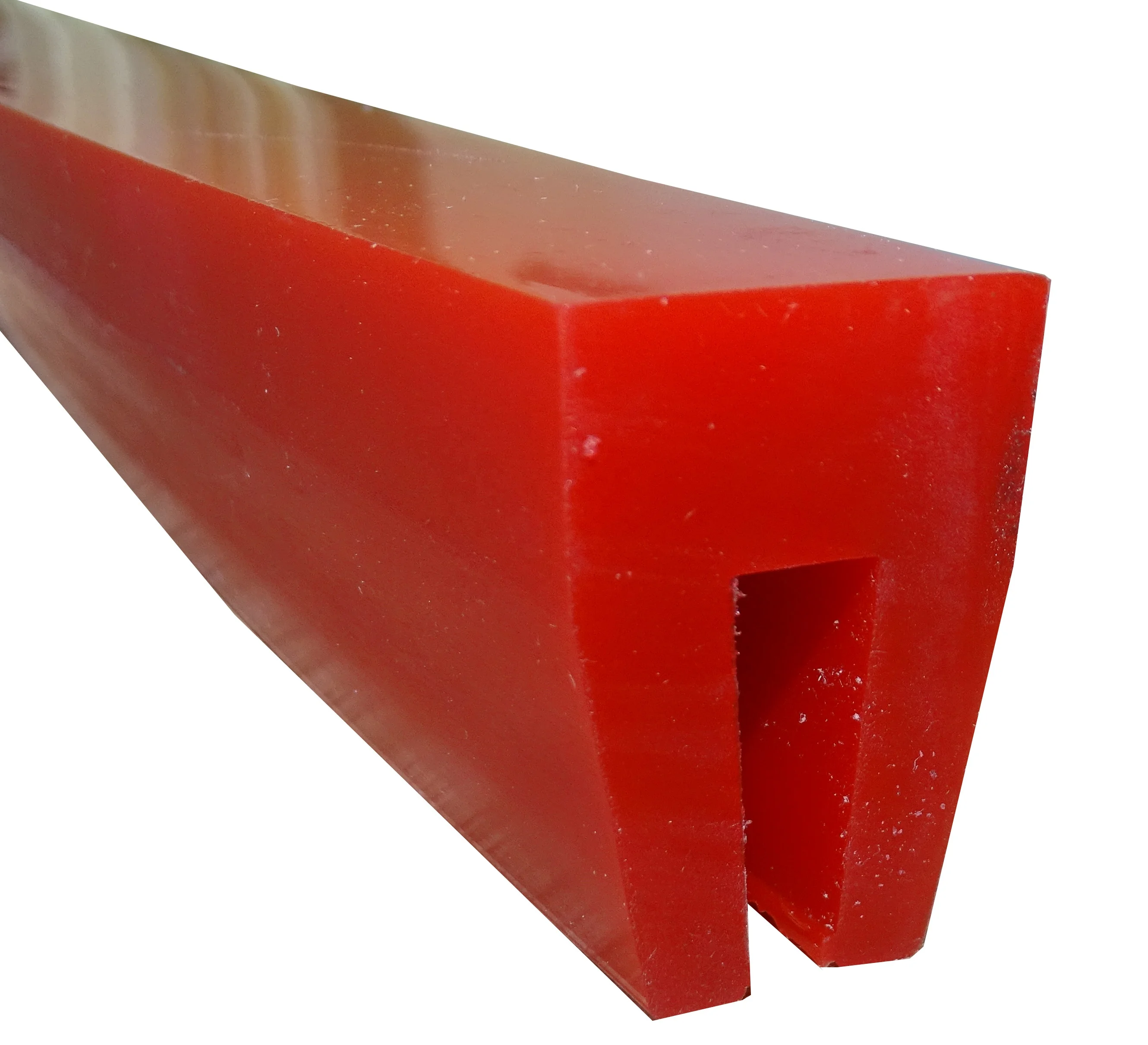 Polyurethane Bucker Bar Rubber Protector Urethane Crown Bar U Channel for Vibrating Screening Stringer Bar