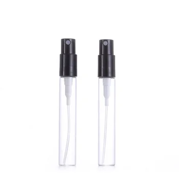 Free Samples 1ml 2ml 3ml 5ml Perfume Atomizer Sample Glass Bottles Fine Mist Spray Tube with Quality Glass Sampling Bottle