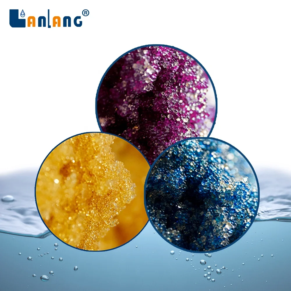 Lanlang High Resistivity Ultrapure Water Resins Mb400 Mixed Bed Ion Exchange Resin Car Washing Aquarium Mixed Bed Resin