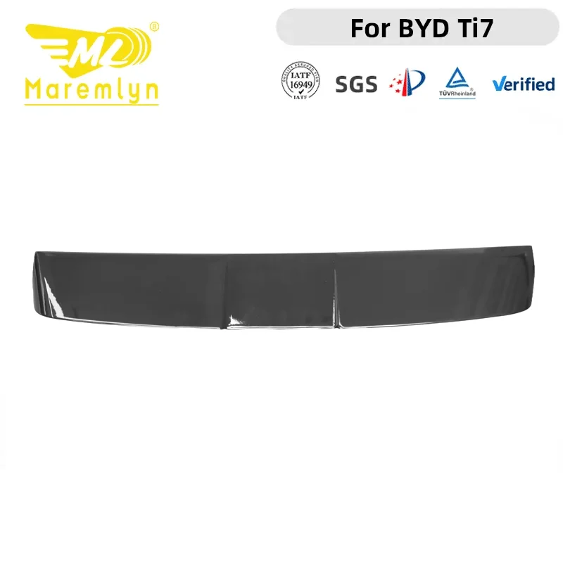Maremlyn-spoilervinge til BYD Titanium 7-spoiler, bilens bagende bagagerum, ABS-plast, eksteriørtilbehør til bil med beskyttelse og dekoration