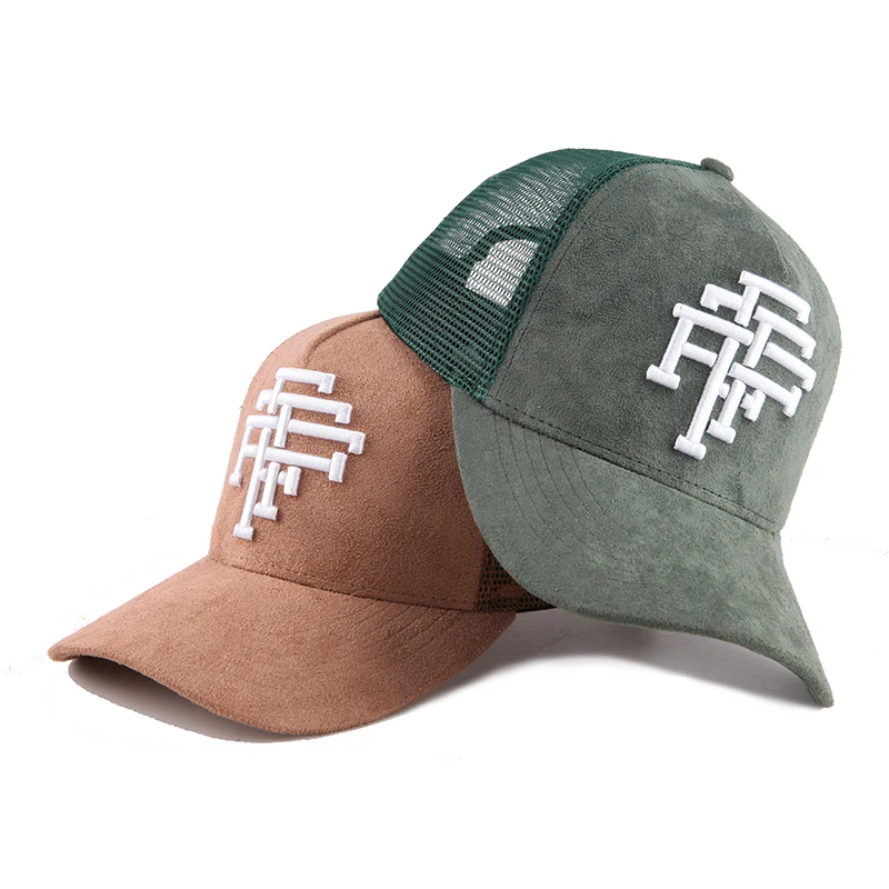 Лидер продаж персонализированные 5-панельные бейсболки бархатные кепки для Дальнобойщика