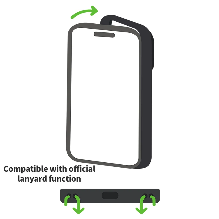 Linen Texture Pro Max TechWoven Custom Logo With Lanyard Function Phone Case For IPhone 17_voghion.com