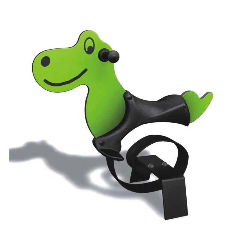 Cheap Children's Spring Rocking Horse Outdoor Playground Rocking Horse Toys PE Board Material Can Be Customized