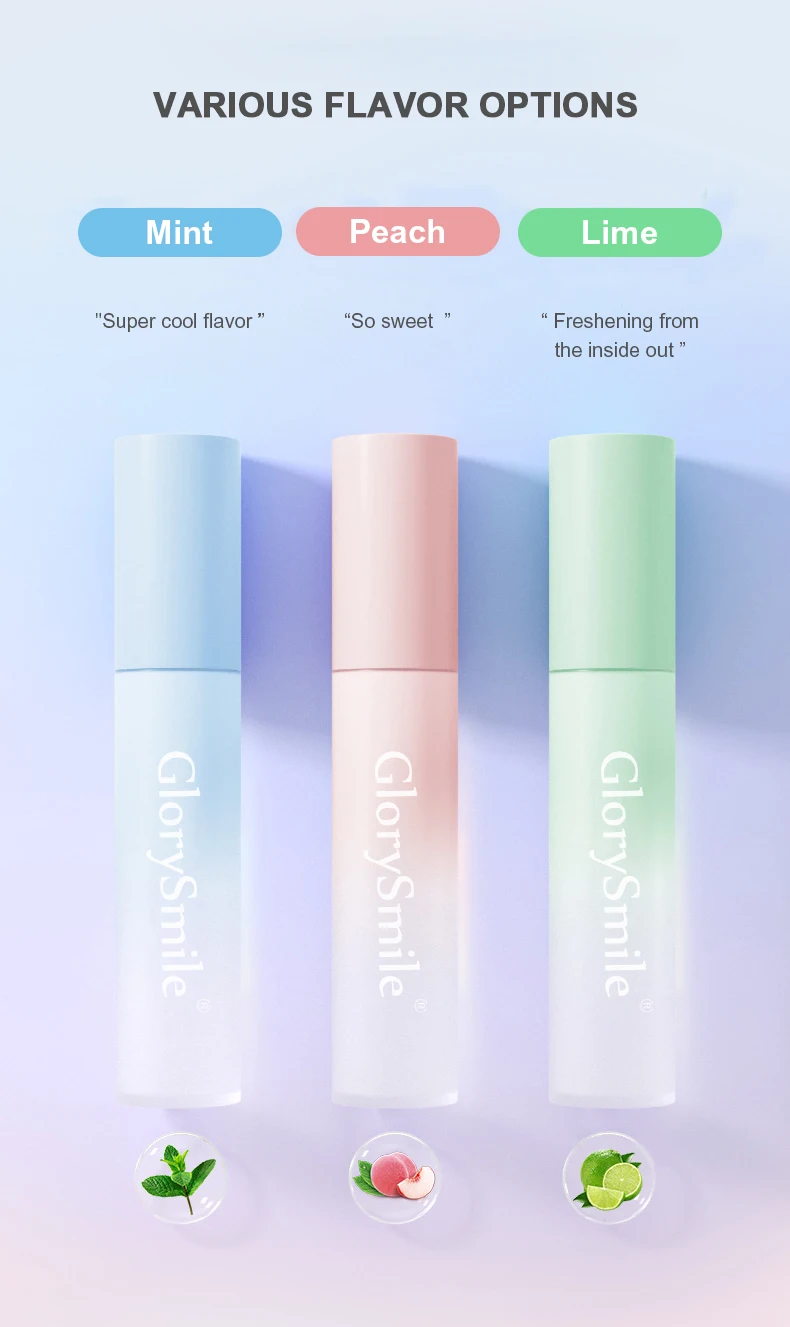 Portable Alcoholfree Oral Spray Anti Bacterial Fresh Breath Mouthwash