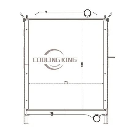 22243298水散热器，用于日产ud Quester卡车冷却散热器22243298 - Buy