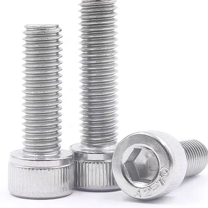 304 Stainless Steel Hexagonal Screw Cup Head Bolt Cylindrical Head