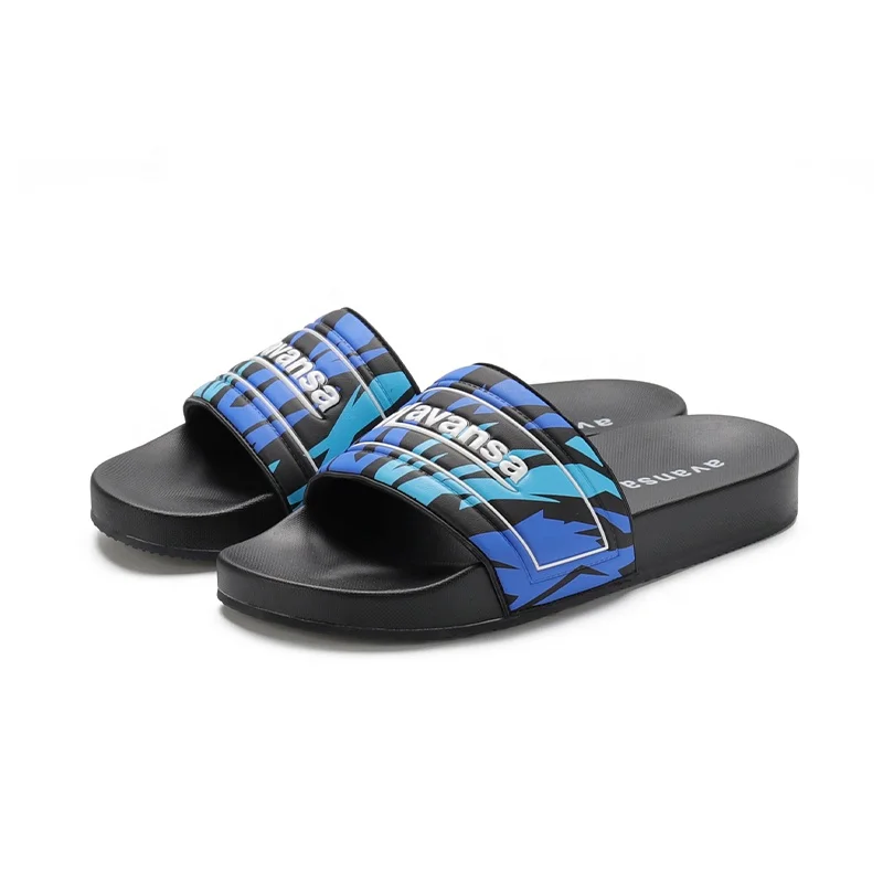 Henghao Custom Slide Mulit-Color Memory Foam Anti Slip Dust-Proof Materials Summer Beach Custom Logo House Slipper Flip-Flops