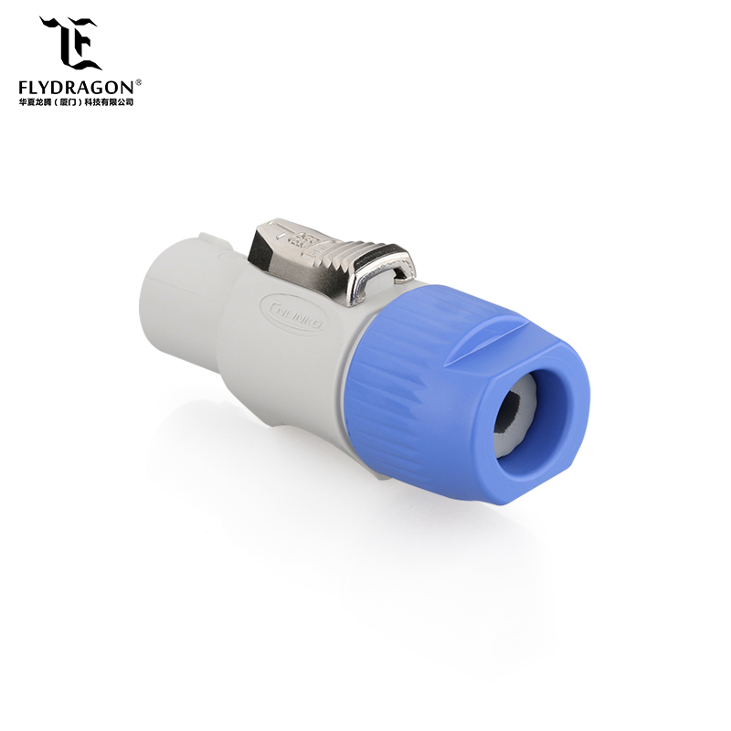 4-контактный Speakon динамик штыревой разъем аудио разъем белый