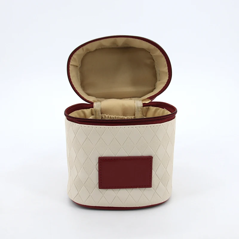 Hot Sale PU Leather Makeup Bag Cosmetic Case Travel Beauty Box manufacture