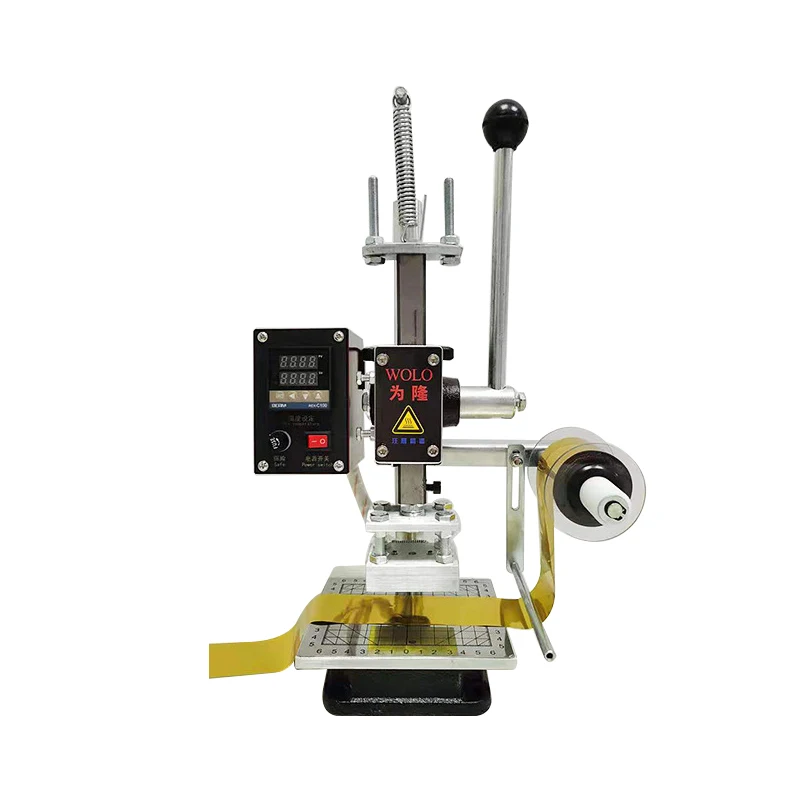 Multi-function Digital Display Hot Stamping Machine for Logo Making on Leather Wood and Paper Leather Embossing Machine