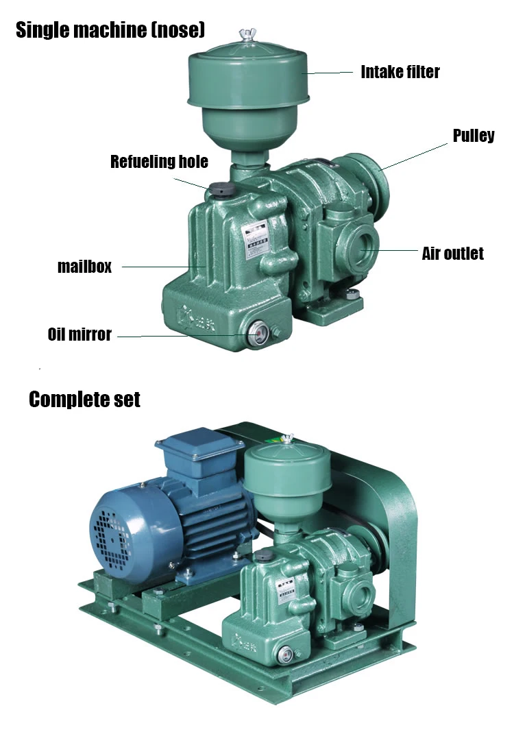 Roots Blower, 1.5KW, Cast - detail 24