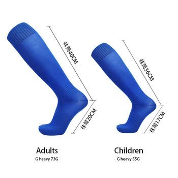 Manufacture women knee high sport fitness compression socks soccer socks solid color breathable football grip socks