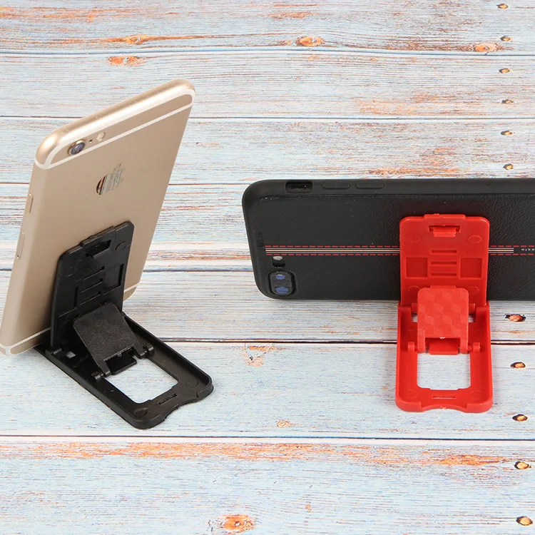 Foldable universal adjustable mobile phone holder