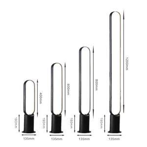 Outdoor Waterproof IP65 LED Lawn Lights for Garden & Courtyard Aluminum Construction with Ground Stake Installation