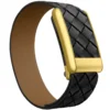 Black with Gold Frame