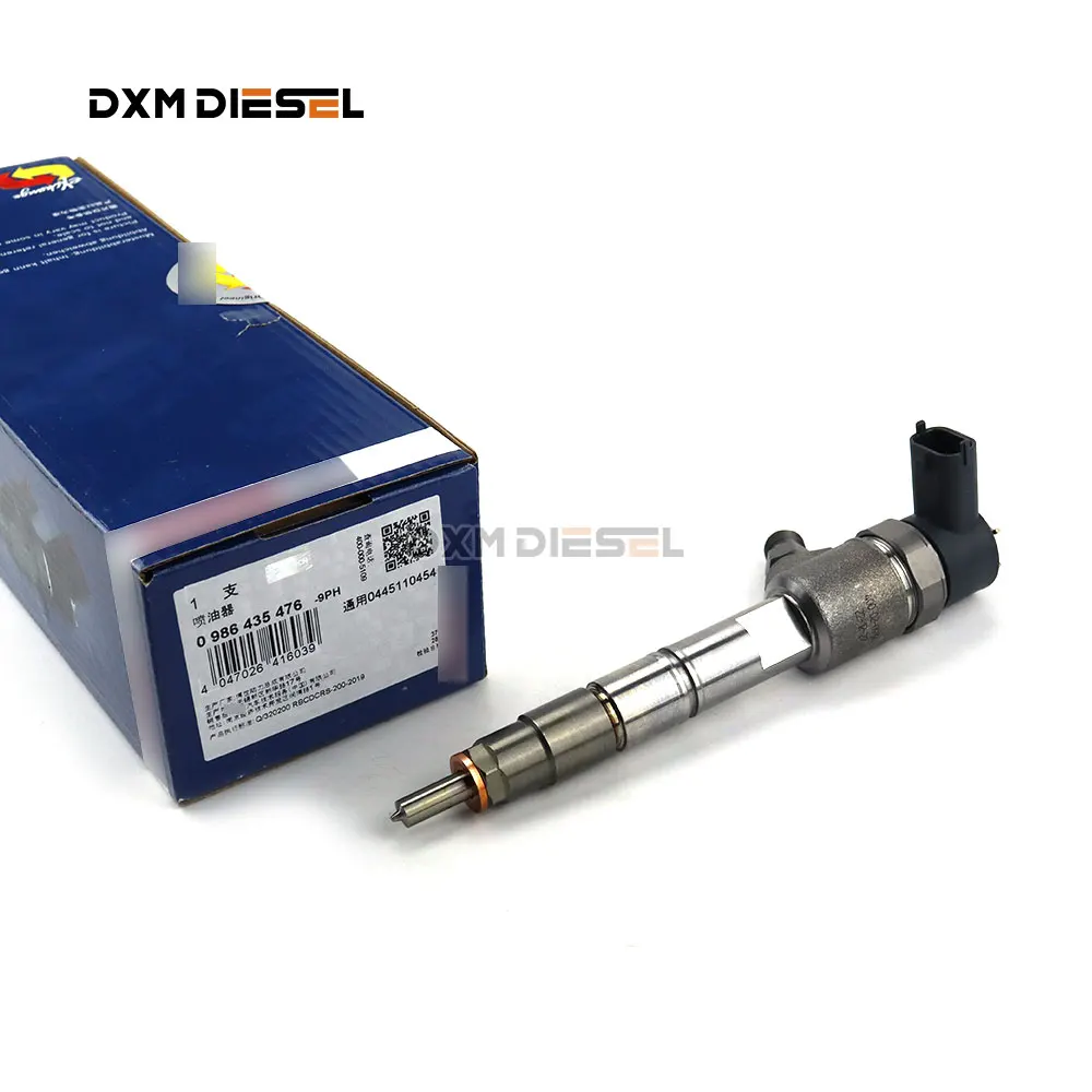 DXM original 0986435476 common rail injector diesel engine nozzle parts 0445110454 supplier