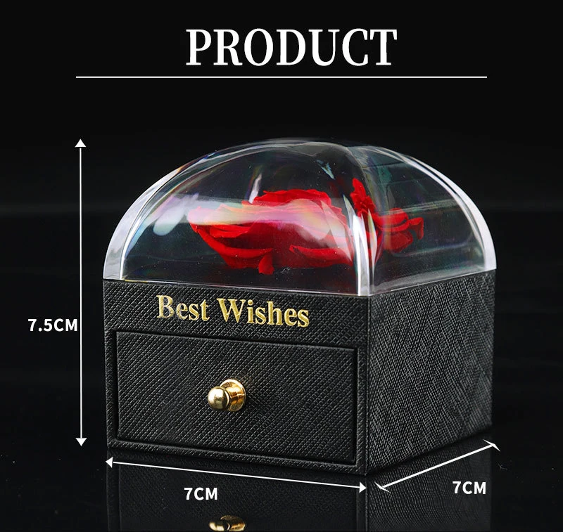 product preserved rose gifts jewellery box eternal real rose forever immortal flower birthday gifts for anniversary valentines day gift-54