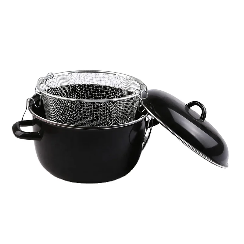 black enamel roasting pan