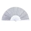Silver Glitter-White ribs