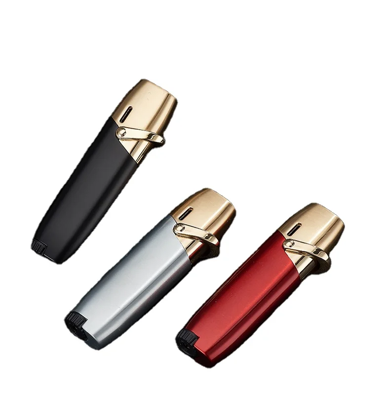 Debang Slide Lighter Gas Butano Jet Torch Cigar Wind Proof Lighter