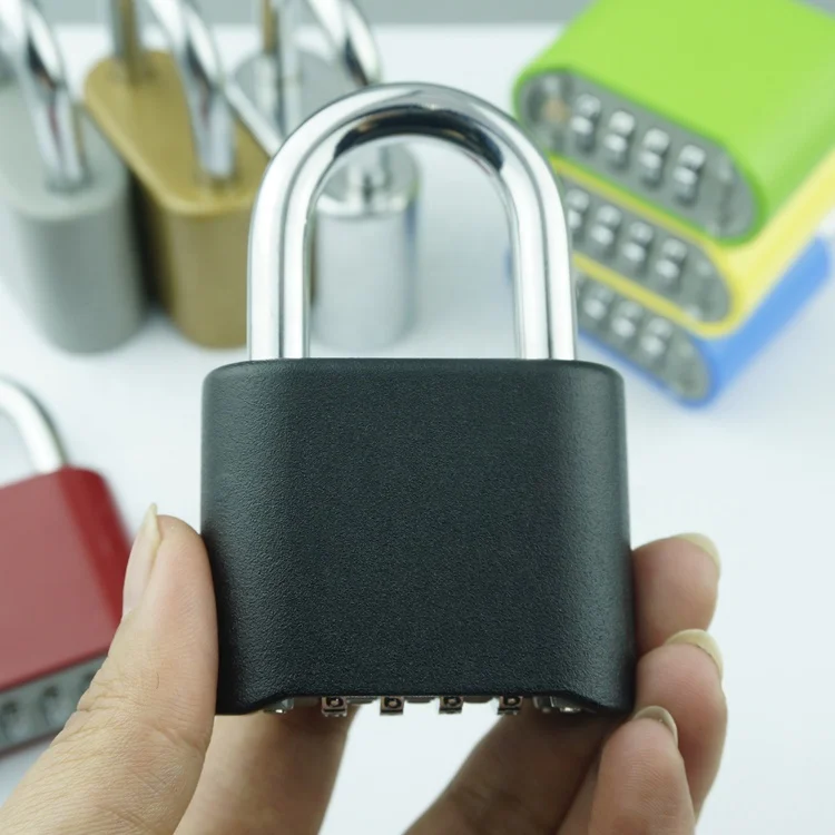 Büchel Sekura Number Combination Lock - 4 Digit Programmable, 65cm Cable, 10mm Diameter, Light Green, No Key Needed