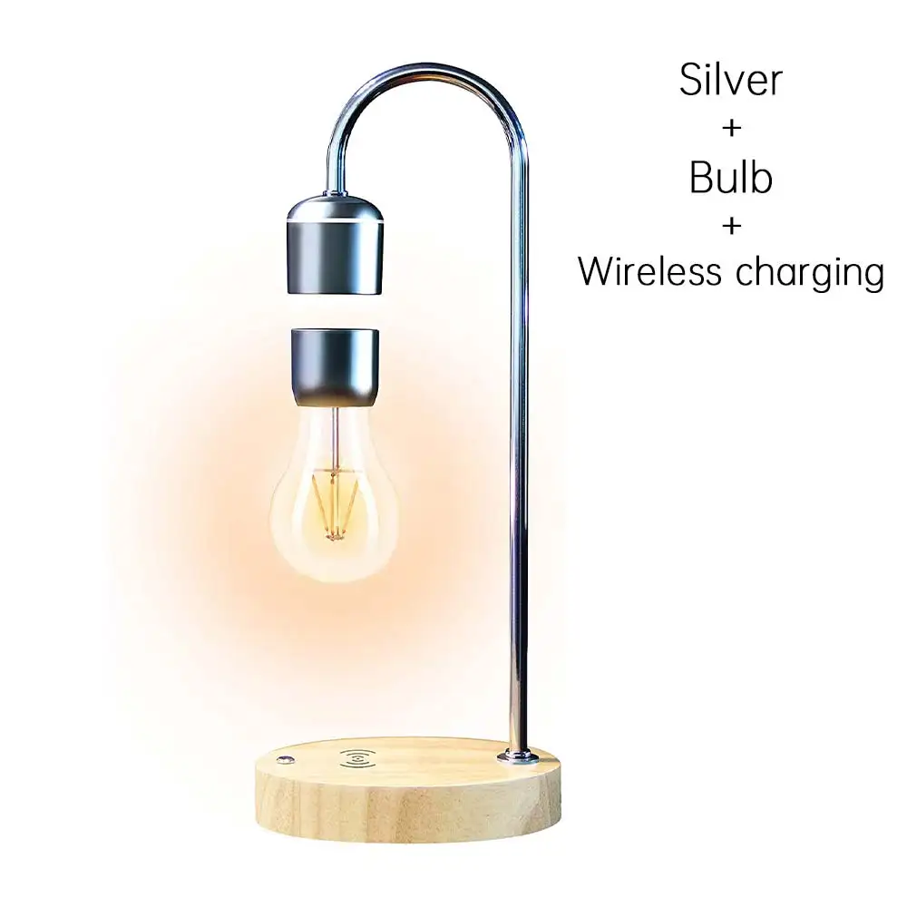 Magnetic Levitating Floating Led Light Bulb Lamp With Wireless Charger Buy Levitating Light Magnetic Levitating Floating Led Light Bulb Lamp With Wireless Charger Buy Levitating Light