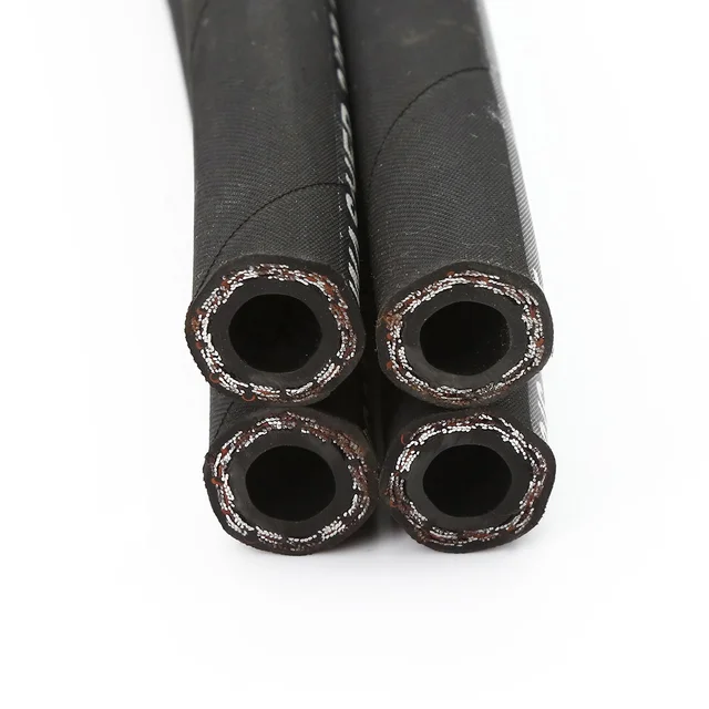High Pressure Wires Braided Hydraulic Rubber  Hose 1SN 2SN R1 R2
