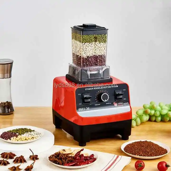 Top Heavy 2 in 1 Commercial Mixer Duty Milk Food, Shake Sales Smoothie Processor and Juicer Blender