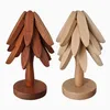 Nouveau dessous de plat isolant en bois de noyer One Tree