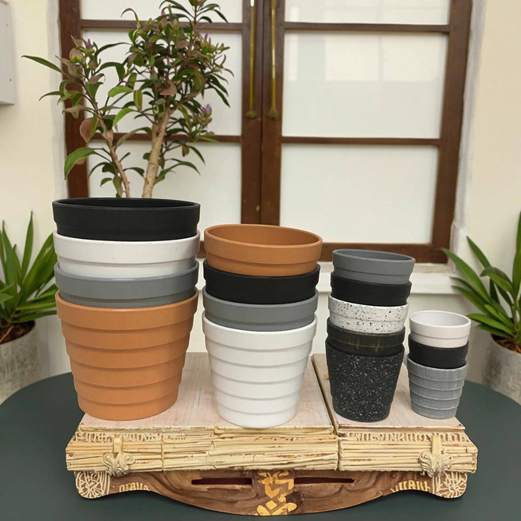 Manufacturer's Modern Flower Pots Bonsai Pot Indoor Herb Garden Home Decor  Outdoor Planter Design for Floor Usage