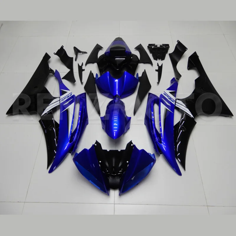 Yamaha R6 Black And Blue