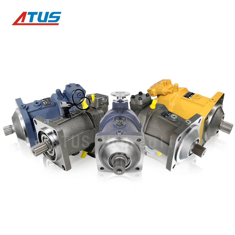 A6VM80 มอเตอร์พิสตอน Komatsu PW170ES 20G-60-K3880, 20G60K3880 มอเตอร์ การเดินทางแบบไฮดรอลิก KOMATSU MOTOR ASSEMBLY การเดินทางด้านหน้า 30KPH