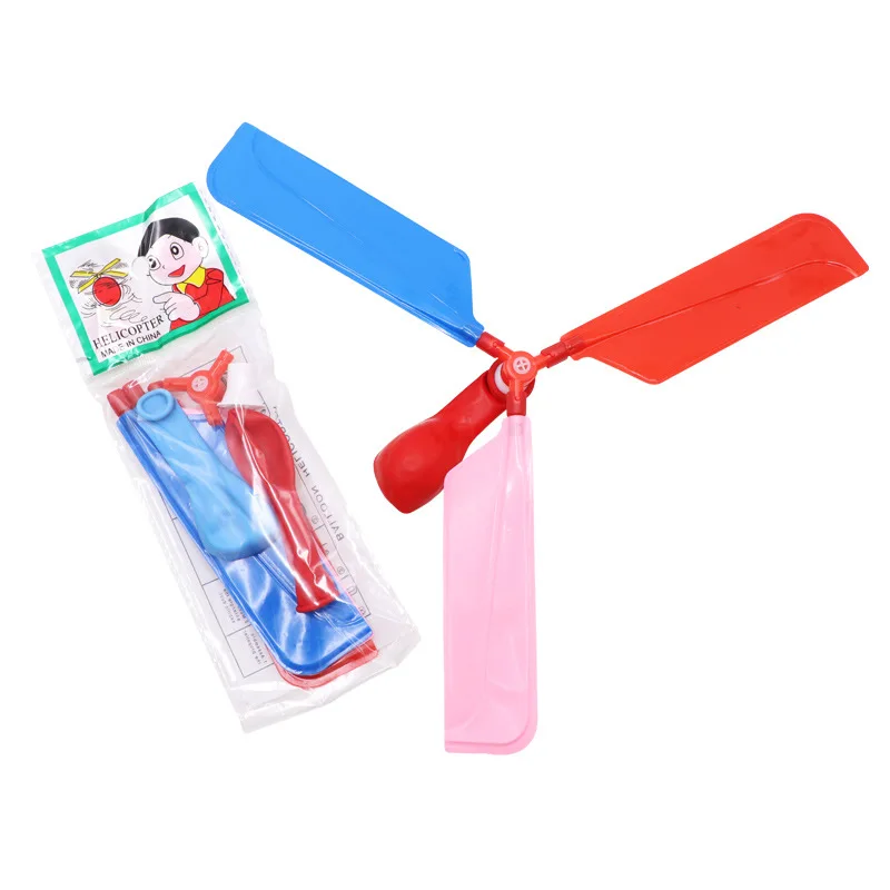 Flying Propeller Airplane Balloons DIY Balloons Helicopter Kids Toys Balloon Plane Toy for Party Games