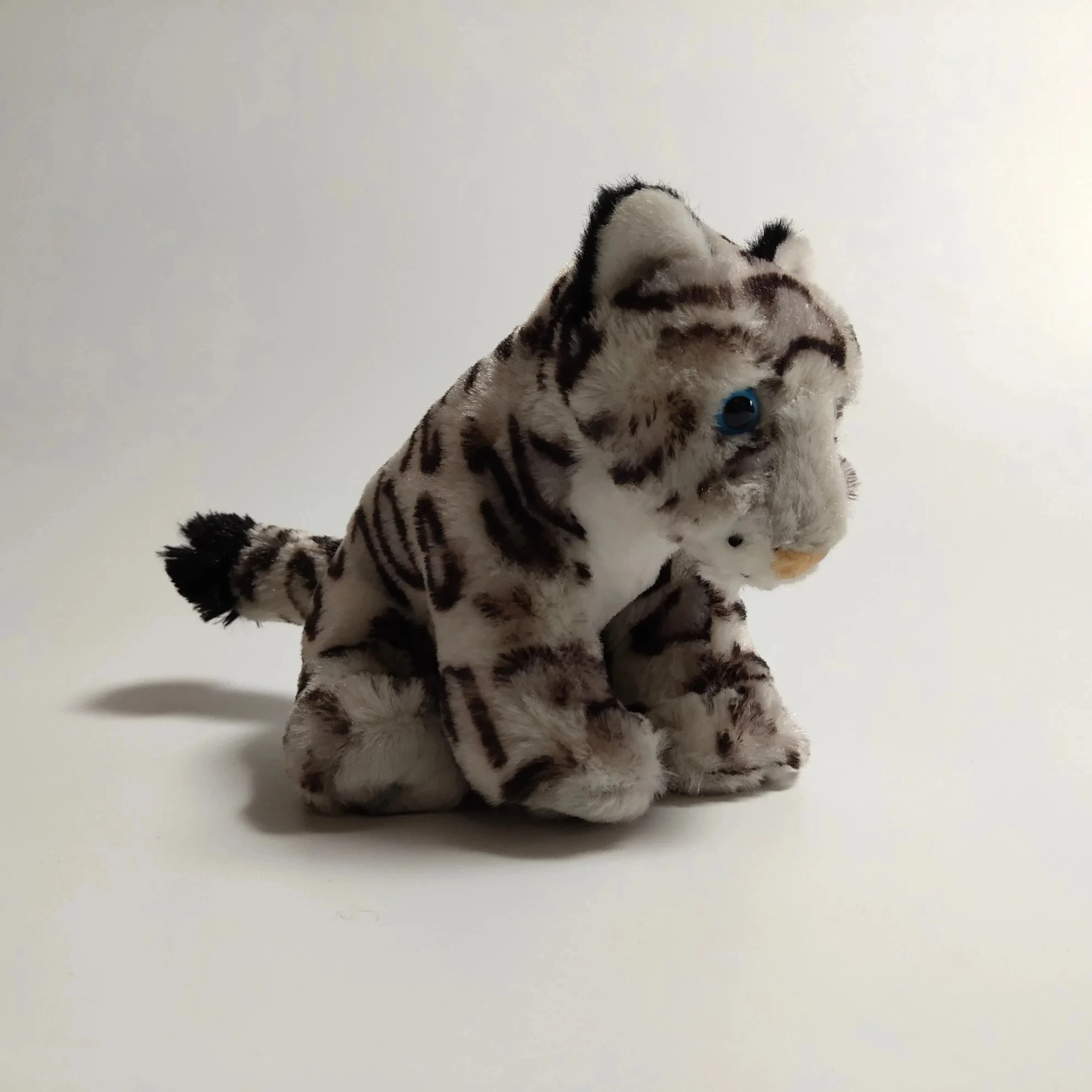 Custom Soft Panther Leopard Stuffed Toy PP Cotton Filled Mother and Child Animal Toys
