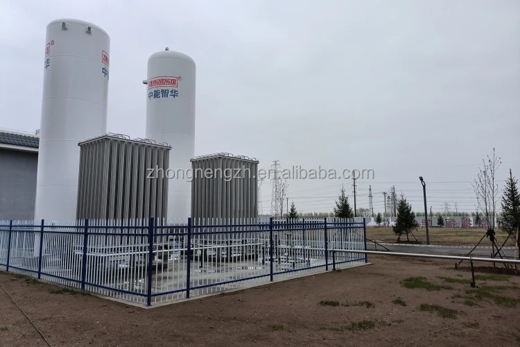 Liquid Oxygen Station for High Efficiency Wastewater Treatment