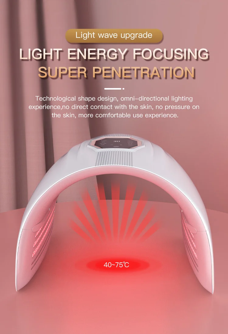 Green Yellow Blue Full Body LED Red Light Therapy Device Anti-wrinkle Skin Rejuvenation PDT LED Light Therapy Machine 4 Colors