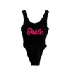Black-hot pink bride