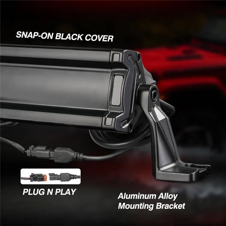 С проводным жгутом 150 Вт 22 дюйма 4x4 Автомобильный Мощный Черный 9D автомобильный 12 В внедорожный Автомобильный светодиодный фонарь