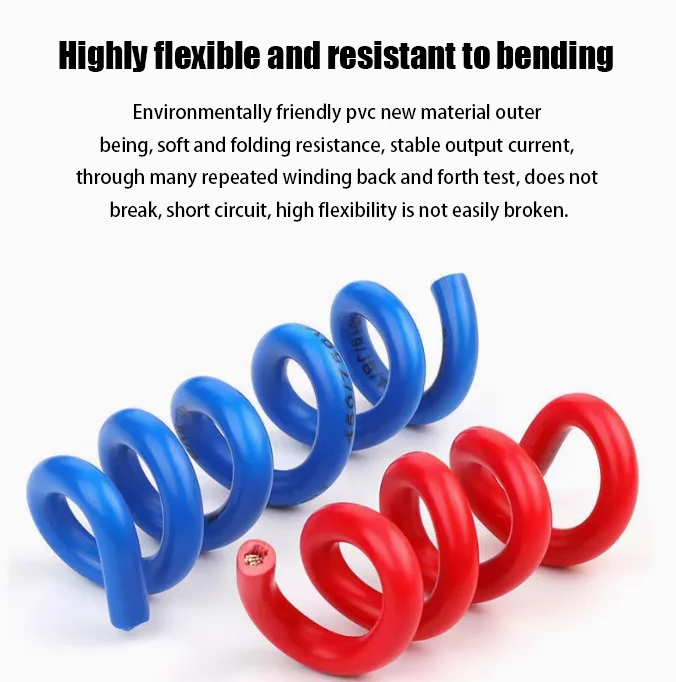 Pure copper core household wire and cable home furnishing 2.5mm 4mm flame retardant single core multi-stranded soft wire H07V-R