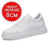 Bianco Aumento di 8 cm
