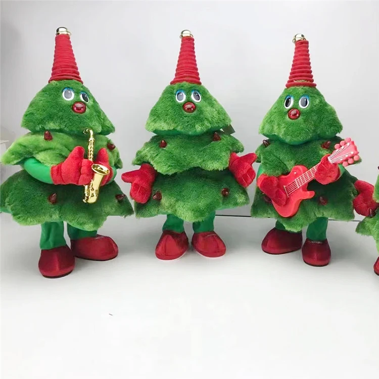 dancing christmas plush