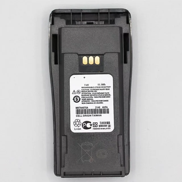 7.4V 2600mAh Li-ion Battery For Motorola Two Way Radios - NNTN4497CR Replacement