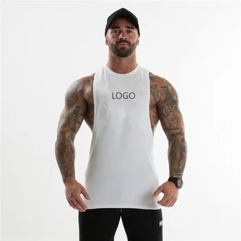 New arrival custom logo gym stinger tank top mens muscle tank top running training athletic gym sleeveless vest