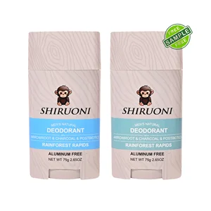 Private Label Refresh Men Deodorant Stick 48H Sweat Odor protection Body Natural Deodorant Aluminum Free