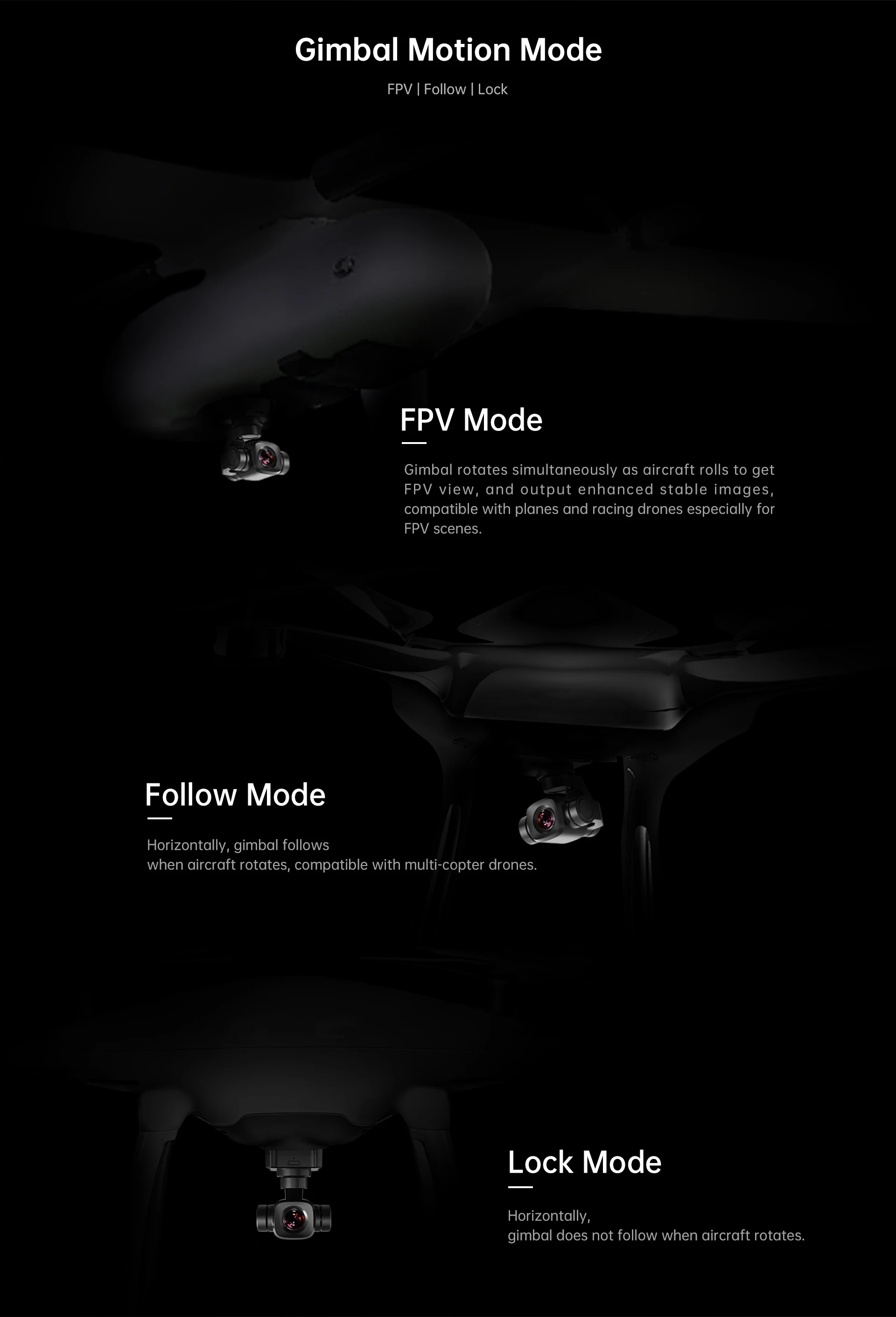  A8 Mini 4K 8MP Ultra HD 6X Digital Zoom Gimbal Camera PTZ Camera UAV Pod Load AI Intelligent Recognition and Tracking manufacture