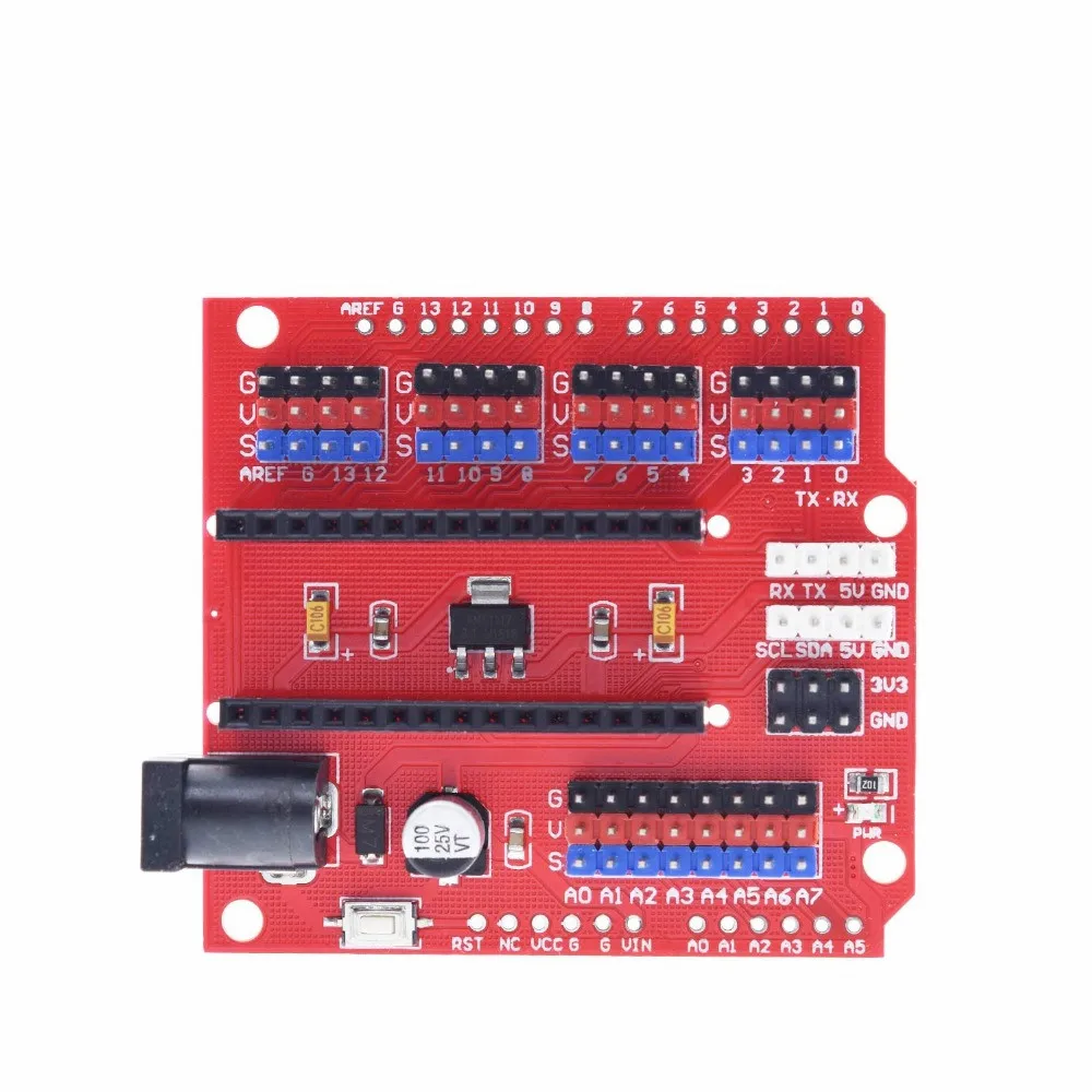 Nano V3.0 Controller Terminal Adapter Expansion Board Prototype Shield ...
