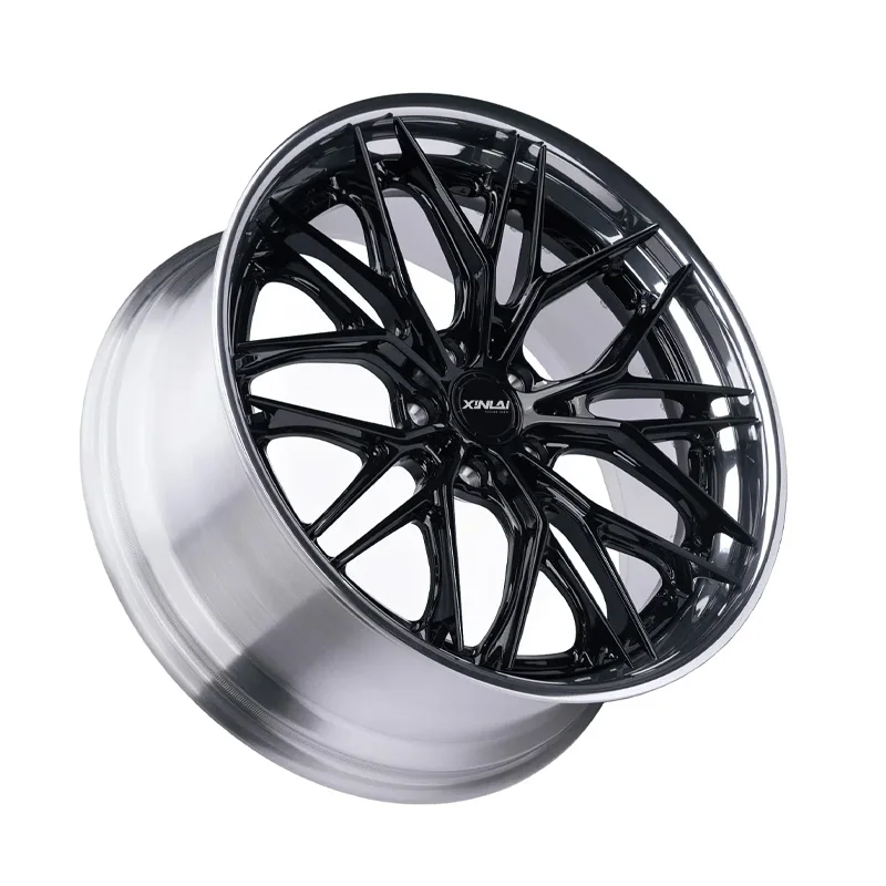 XINLAI 2 Piece Custom Forged Wheels 5x120 5x112 5x114.3 Car Alloy Rim for bmw audi Mercedes benz Passenger Car Wheels - Image 1